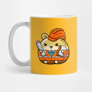 Cute Hamster Engineer Mug